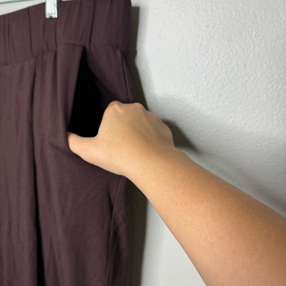 NWT Universal Standard Casual Culottes Pants in Brûlée Brown - Picture 5 of 12